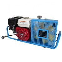 gasoline driven high pressure 100L/min air compressor scuba diving used