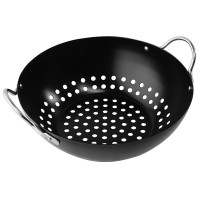 Non Stick BBQ  Grill Pan Barbecue Grill Vegetable basket